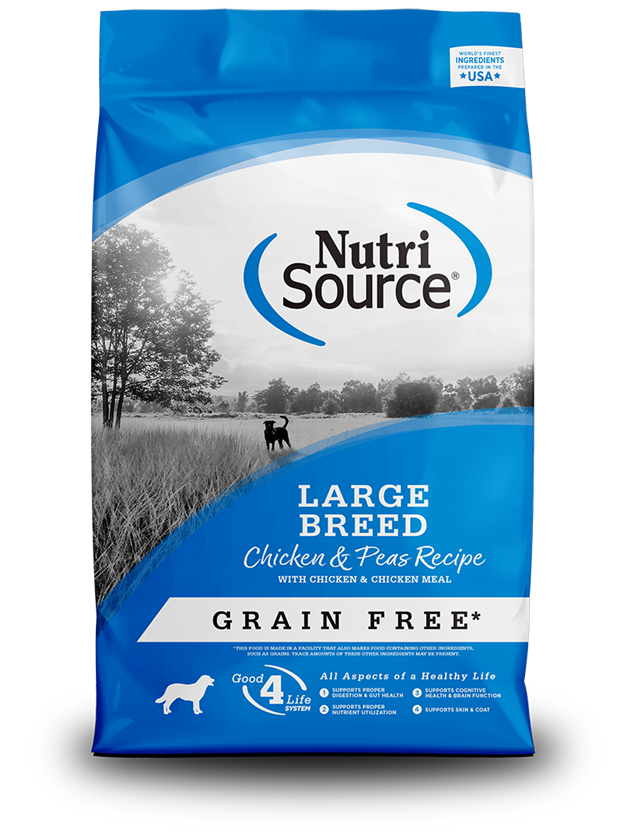 Grain-free Chicken Dry Dog Food For Large Breeds, 26 Pounds
