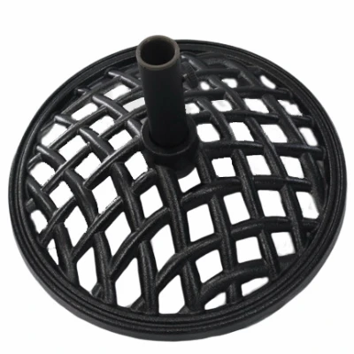 Nantucket Cast Iron Umbrella Base for Outdoor Patio Umbrellas