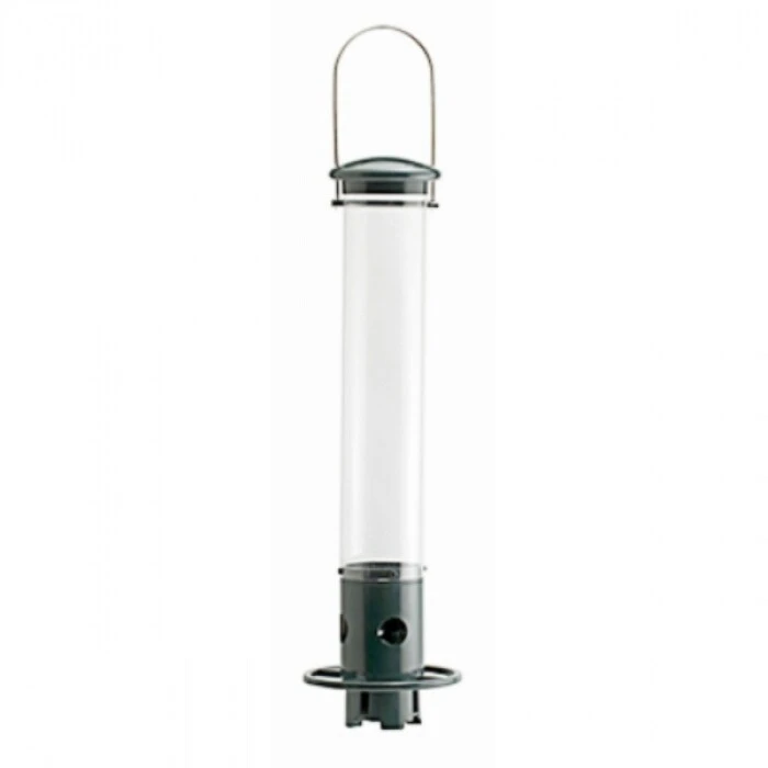 Mini Squirrel-resistant Bird Feeder With Magnetic Design, Adjustable Dial, 16.75" Height