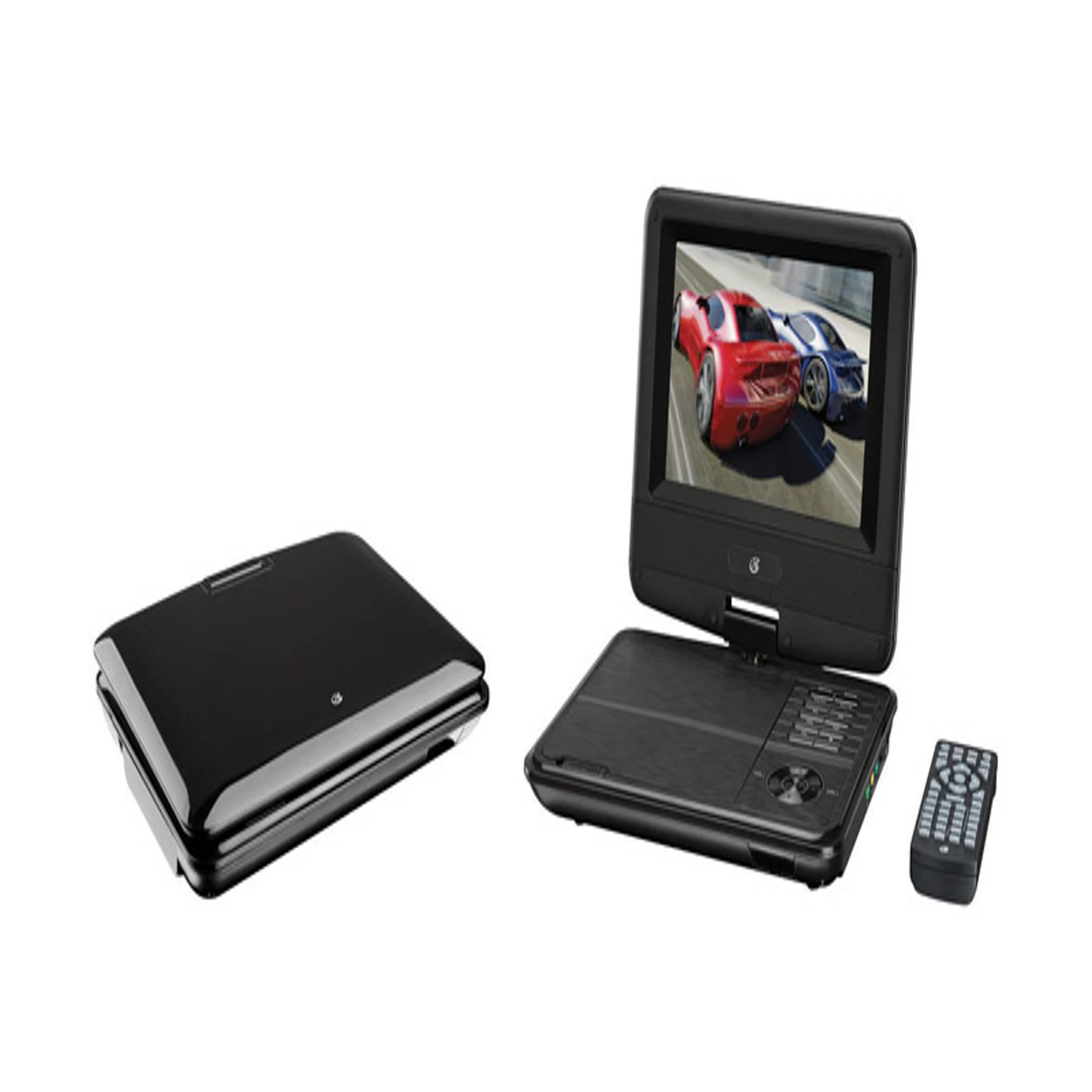 Portable Dvd Player With 7" Lcd Screen, Model Pd701b, Remote Included