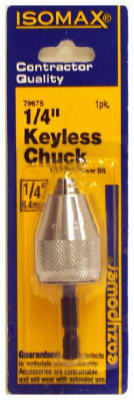 1/8 Inch Mini Keyless Drill Chuck for Quick Bit Changes