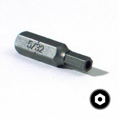 5/32-Inch Security Hex Key Isomax One-Inch Insert Bit