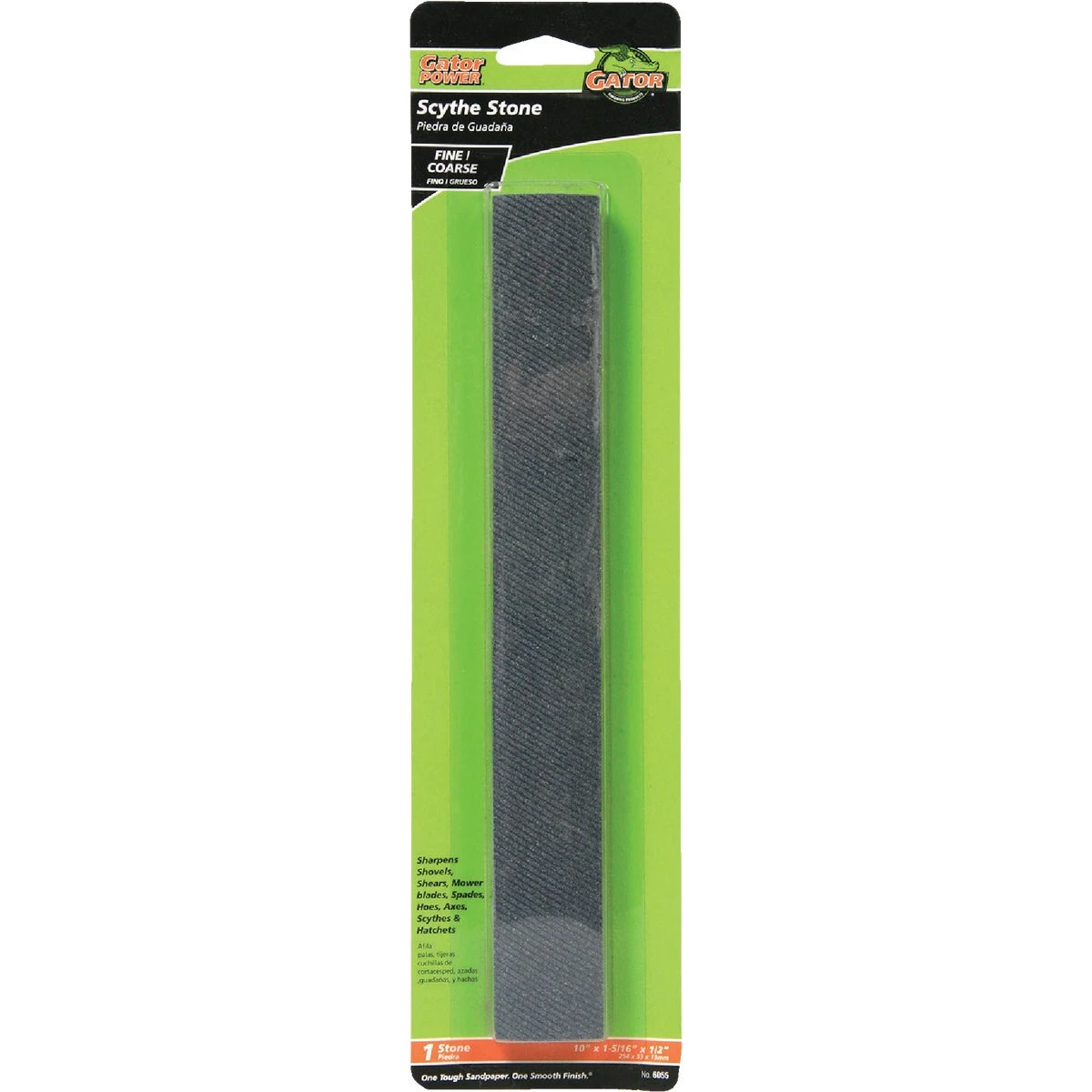 10 Inch X 1-1/4 Inch 3/4 Inch Scythe Sharpening Stone