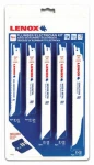 Eight Piece Reciprocating Saw Blade Kit with Various Blade Types for Multiple Materials