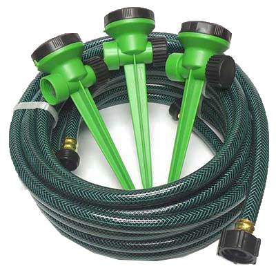 Pattern Stationary Sprinkler & Hose Kit Model 80267gt For Efficient Watering
