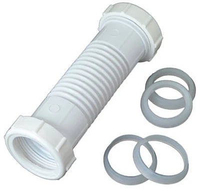Flexible Lavatory/kitchen Drain Coupling 1-1/4" Or 1-1/2" O.d.