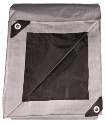 12' X 20' Blue Polyethylene Storage Tarp Cover - Medium Duty