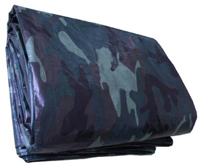 Camouflage Storage Tarp Cover, 8' X 10', Medium Duty, 110 Gsm