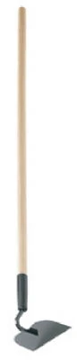 Garden Hoe with Lacquered Wooden Handle for Durable Outdoor Use