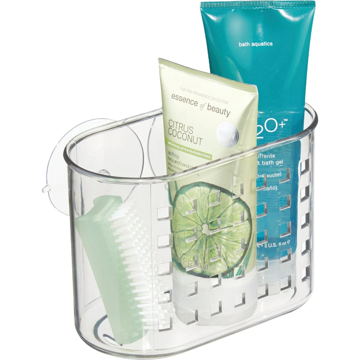Suction Shower Basket - Model 21800 For Bathroom Organization