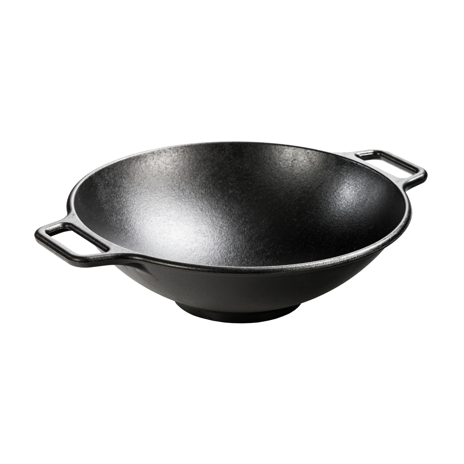 Cast Iron Wok 14 Inch Black - Versatile Cooking Essential