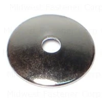3/4 Inch Chrome Round Rosettes For Door Hardware - Discontinued Model