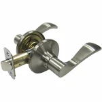 Naples Style Reversible Lever Passage Lockset In Satin Nickel - Model Lyex203bz