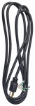 9-foot 16/3 Sjtw Black Power Supply Replacement Cord