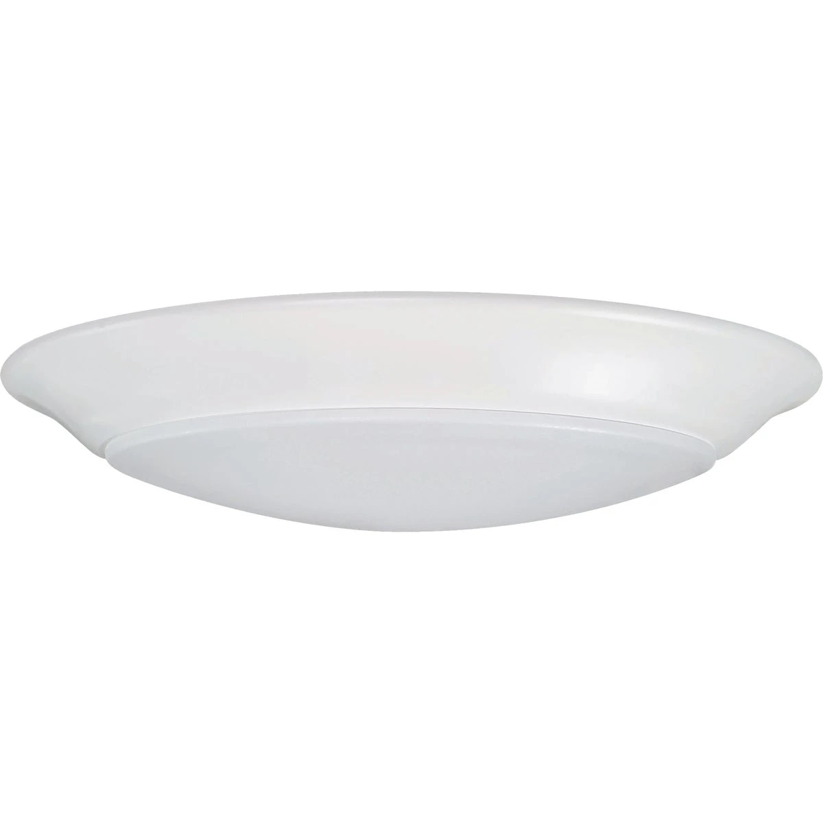 7 Inch White 60w Equivalent Led Cct-selectable Disk Flush Mount Ceiling Light Fixture