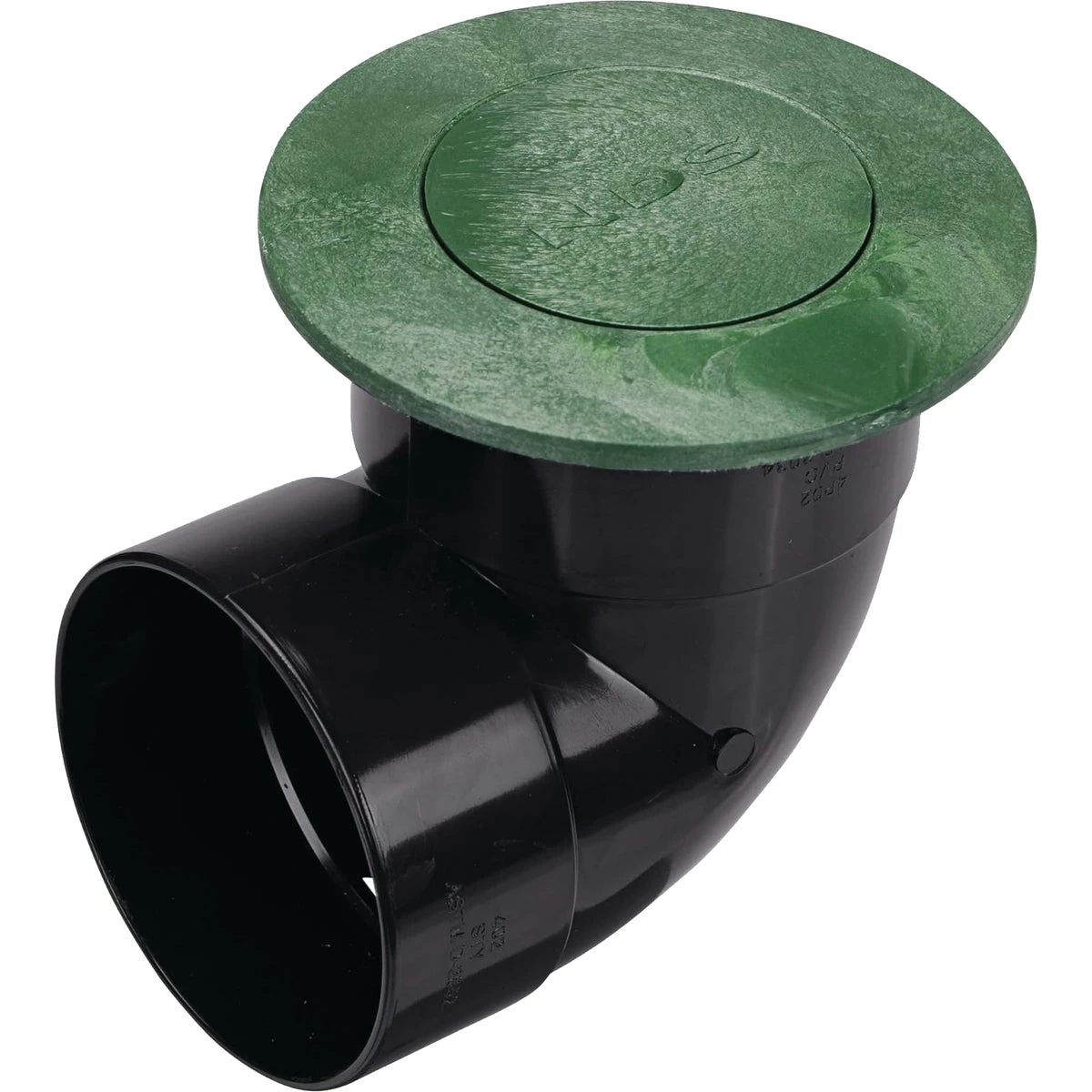 4 In. Pop-up Sewer & Drain Plastic Drainage Emitter With Elbow