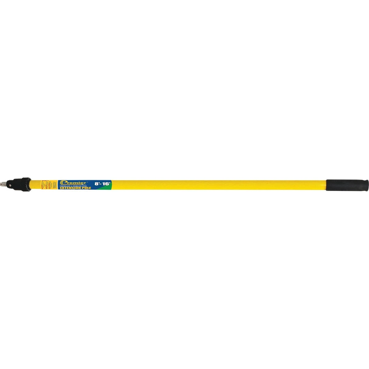 8 Ft. To 16 Ft. Telescoping Fiberglass & Stainless Steel Extension Pole