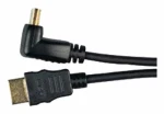 Hdmi Right Angle Connector, Black, 6 Feet, Model Dhh690se