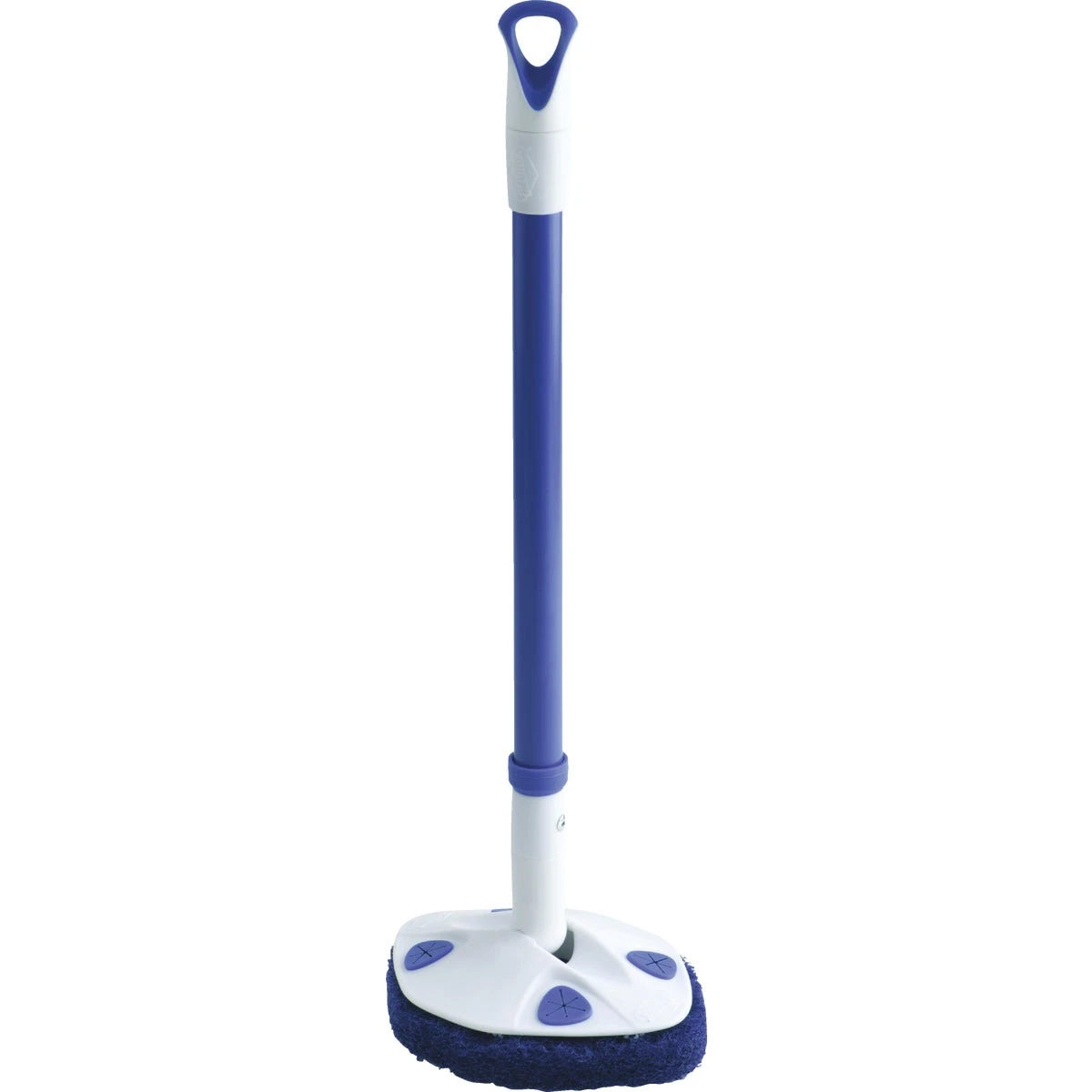 Extendable Tub & Tile Scrubber With Diamond Head - Antimicrobial Cleaning Tool