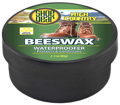 Beeswax Waterproofer, 2.5 Ounce For Leather And Fabric Protection
