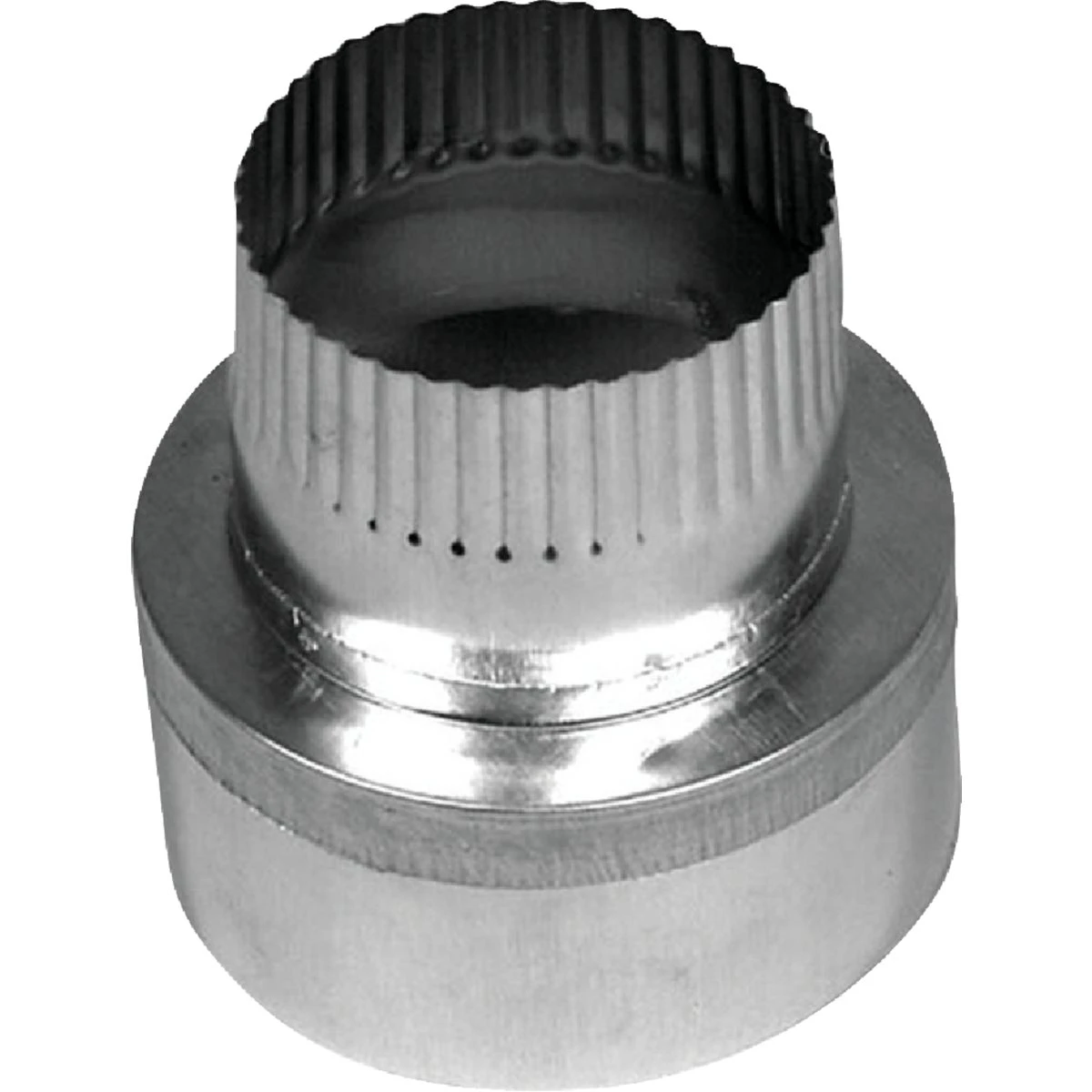 4 In. Dia To 3 In. Dia Aluminum Vent Decreaser For Dryer Ducting