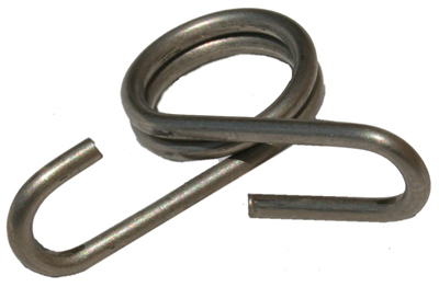 Electric Fence Clip, Rod Post, Stainless Steel, .5 In., 20-Pk.