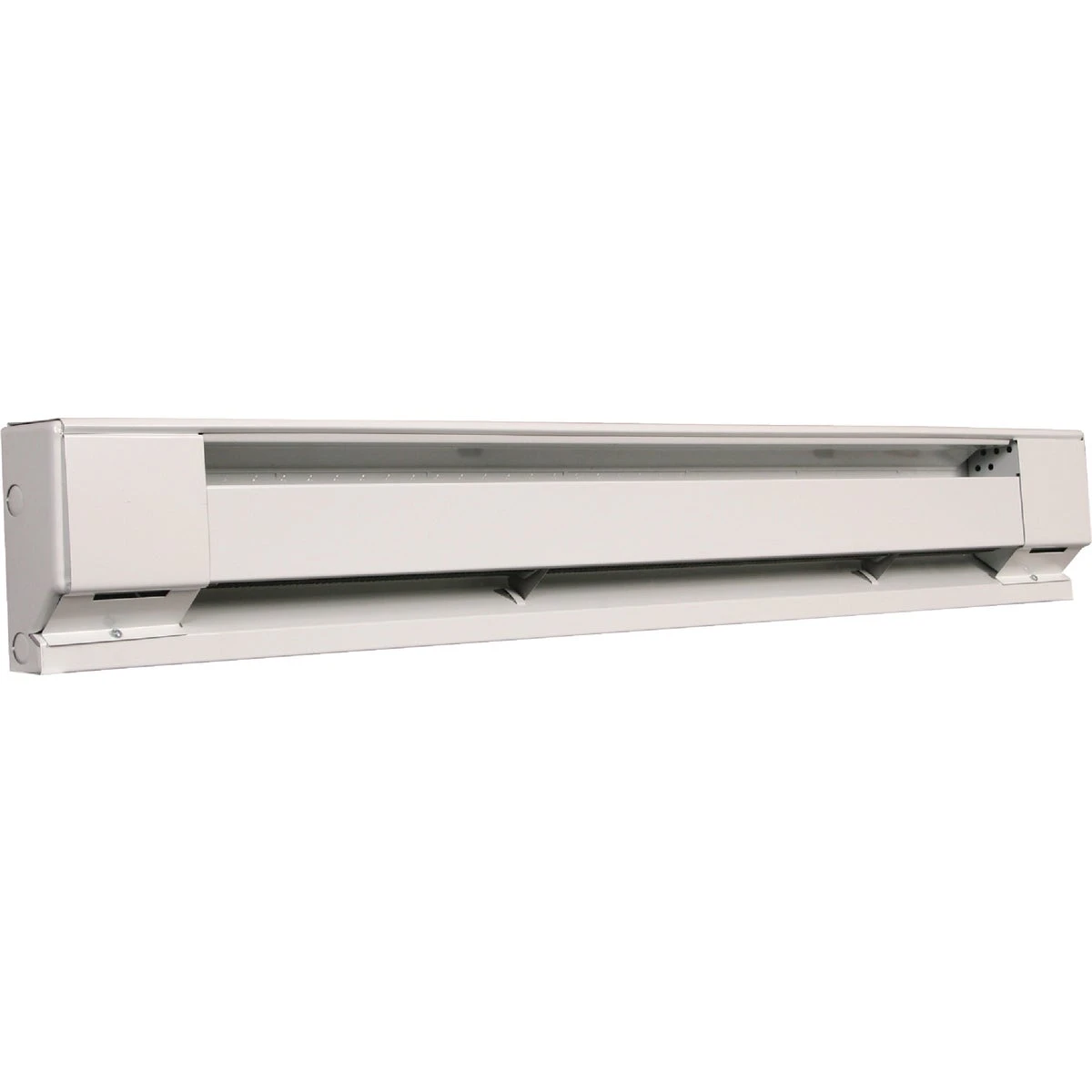 24 In. 400w 120v Electric Baseboard Heater, Northern White