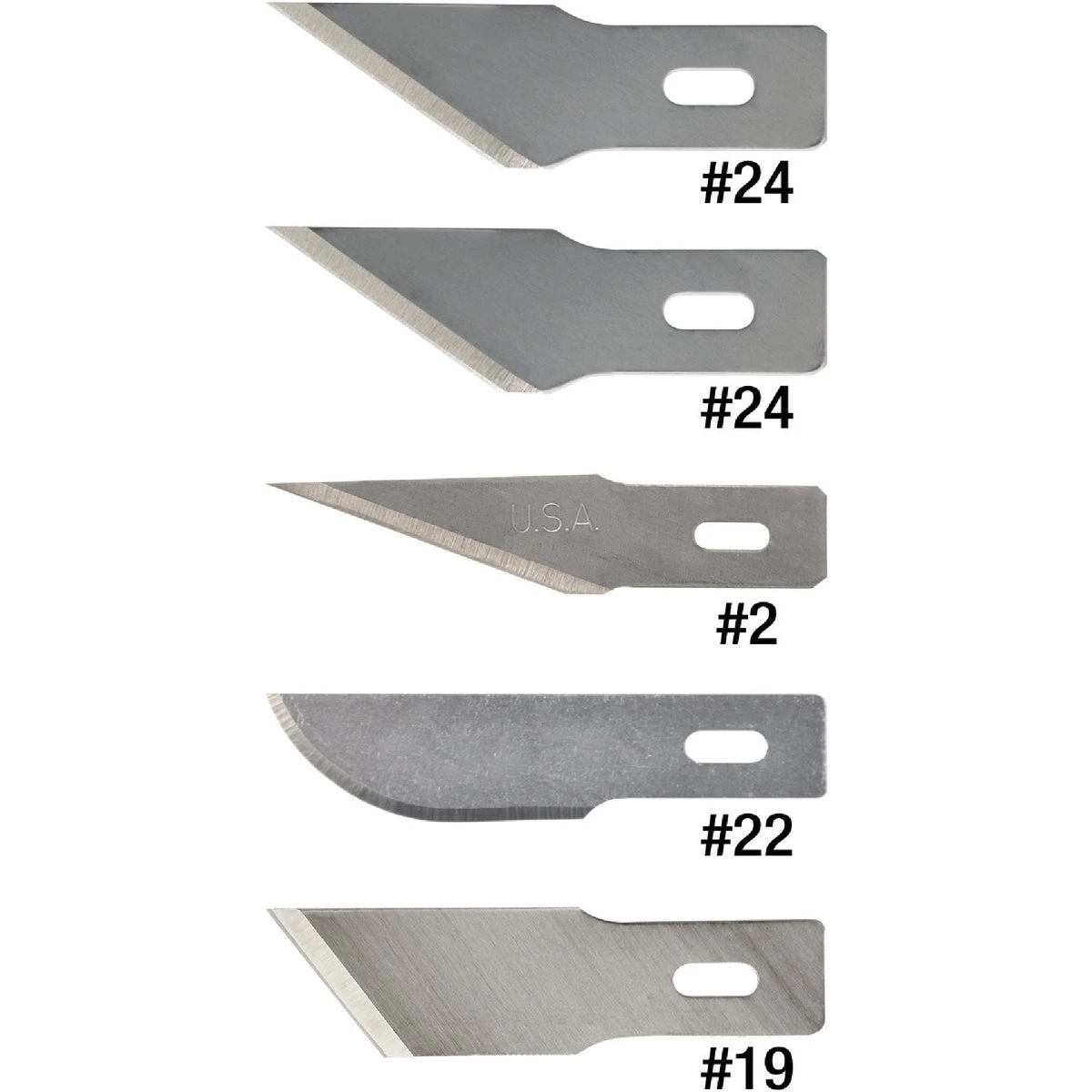 Hobby Blades Assortment - Model 01-215 For Precision Cutting