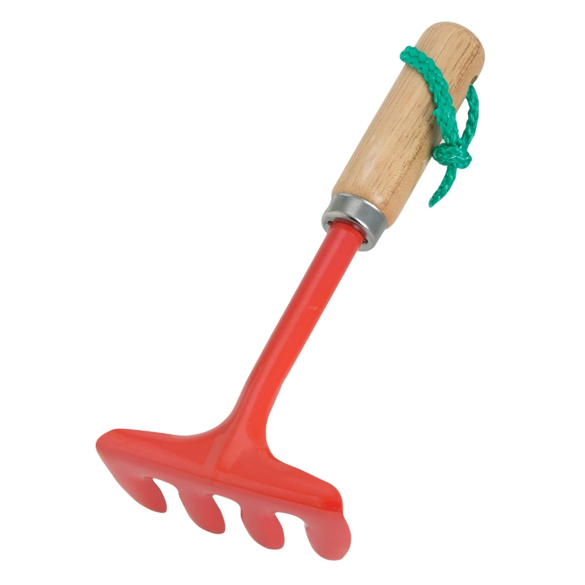 Kids 7-1/2 Inch Hand Cultivator Hoe With Hardwood Handle