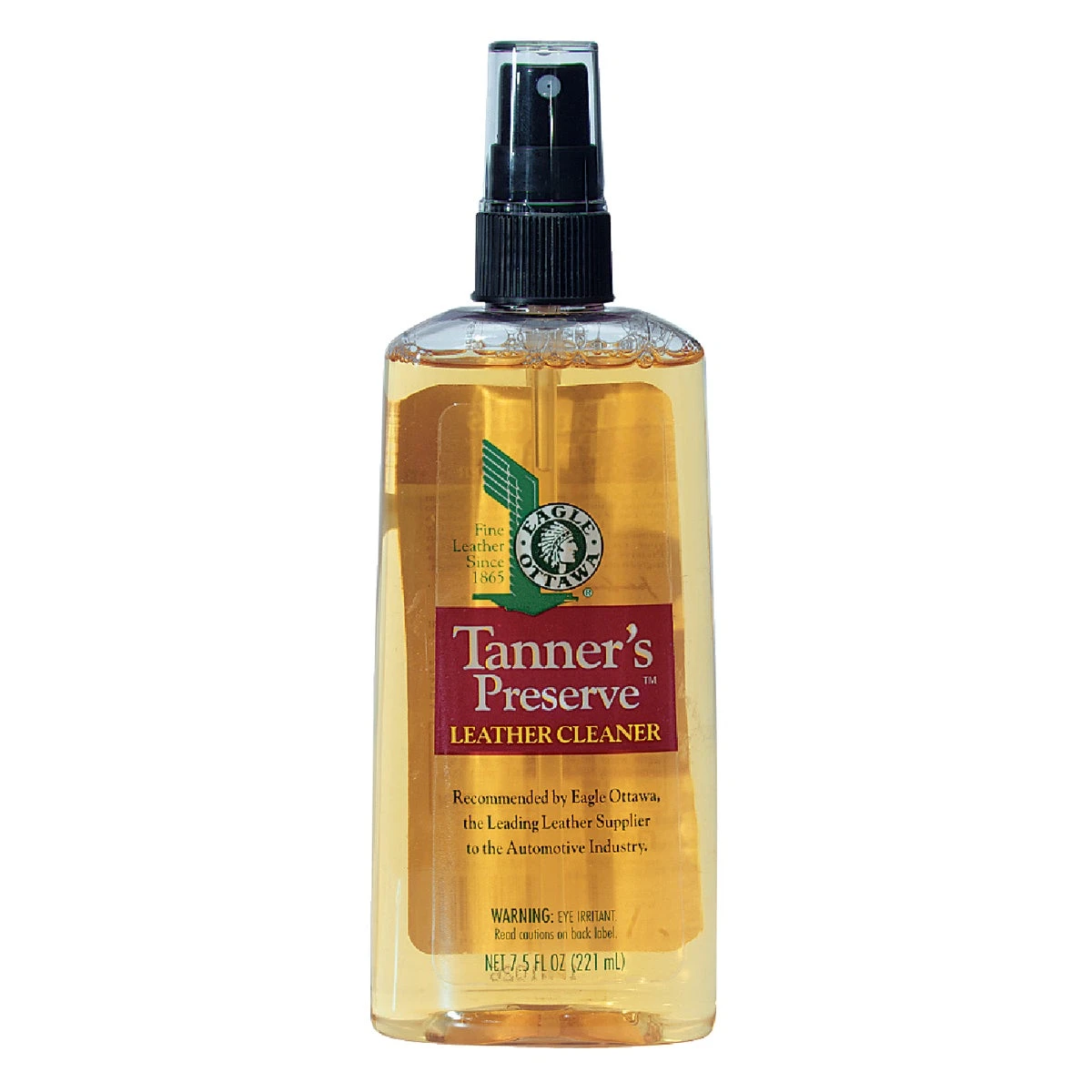 Tanner's Preserve Leather Care Cleaner - 7.5 Oz Pump Spray