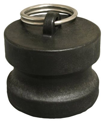 Cam and Groove Dust Plug, Part DP, Polypropylene Material, 2 Inch Diameter