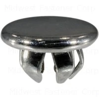 8mm Chrome Hole Plug - Durable And Stylish Finish For Various Applications