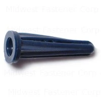 No. 8 To 10 X 7/8 Inch Plastic Conical Anchors For Secure Fastening