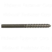 8-32 X 2 Inch Hanger Bolts - Durable Steel Fasteners For Secure Connections
