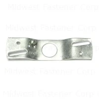 3/8 Inch Zinc Offset Bracket Bars For Secure Mounting - Durable And Versatile