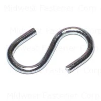 1-5/8 Inch Steel S Hooks - Durable And Versatile Hanging Solution