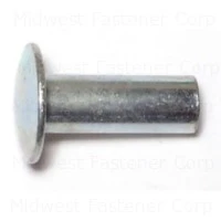 3/16 Inch X 1/2 Inch Zinc Tubular Rivets - Durable Fastening Solution