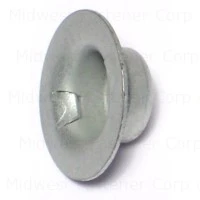 3/8 Inch Zinc Washer Cap Push Nuts - Durable Fastening Solution