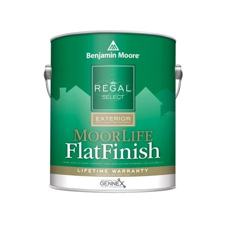 Regal Flat White Acrylic Latex House Paint 1 Quart