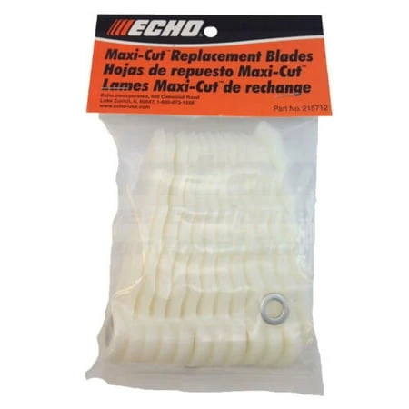 Set Of 12 Echo Replacement Maxi-cut Blades 215712 For Efficient Cutting