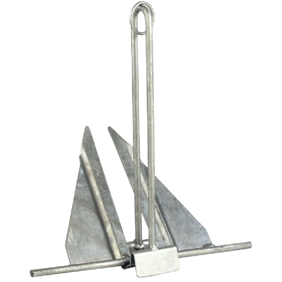 7e Hot Dipped Galvanized Anchor For Boats 15-19 Ft, 4 Lb, 14.5 In.