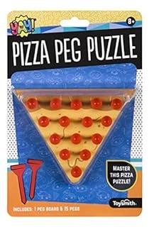 Pizza Puzzle Peg Game - 4 Fun Puzzles For Kids And Family