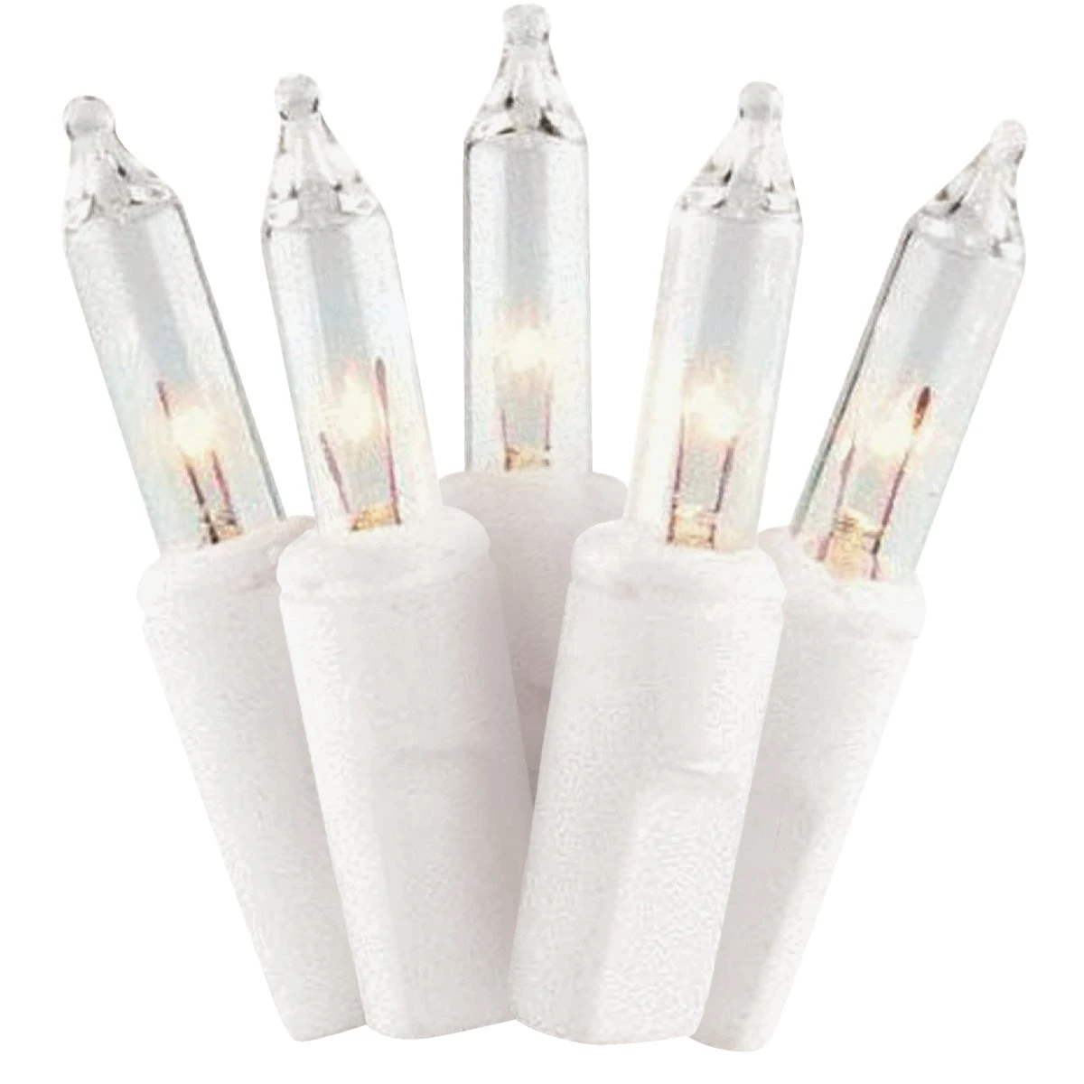 150-bulb Heavy-duty Mini Incandescent Light Set With White Wire - 34.4 Ft.