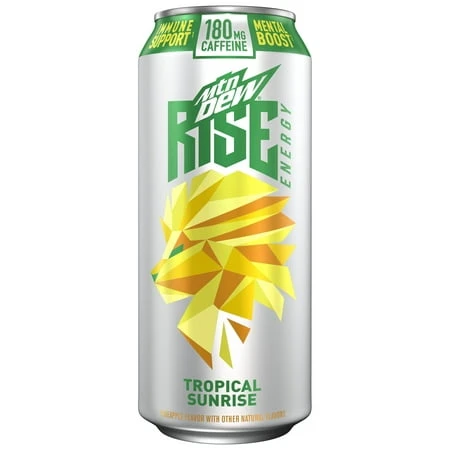 MTN DEW RISE TROPICAL SUN 16OZ
