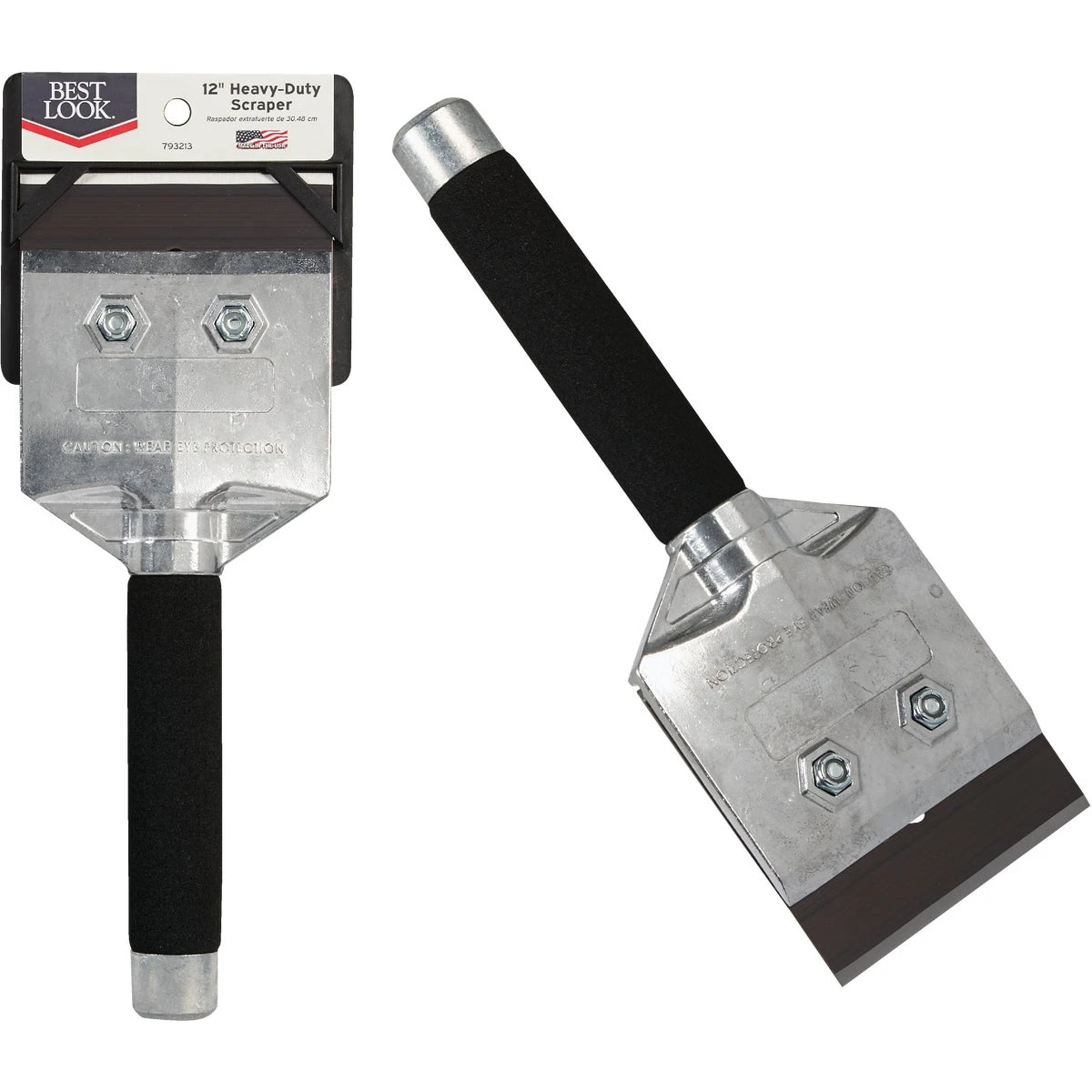 12 Inch Heavy Duty Scraper With 4 Inch Blade For Tough Jobs