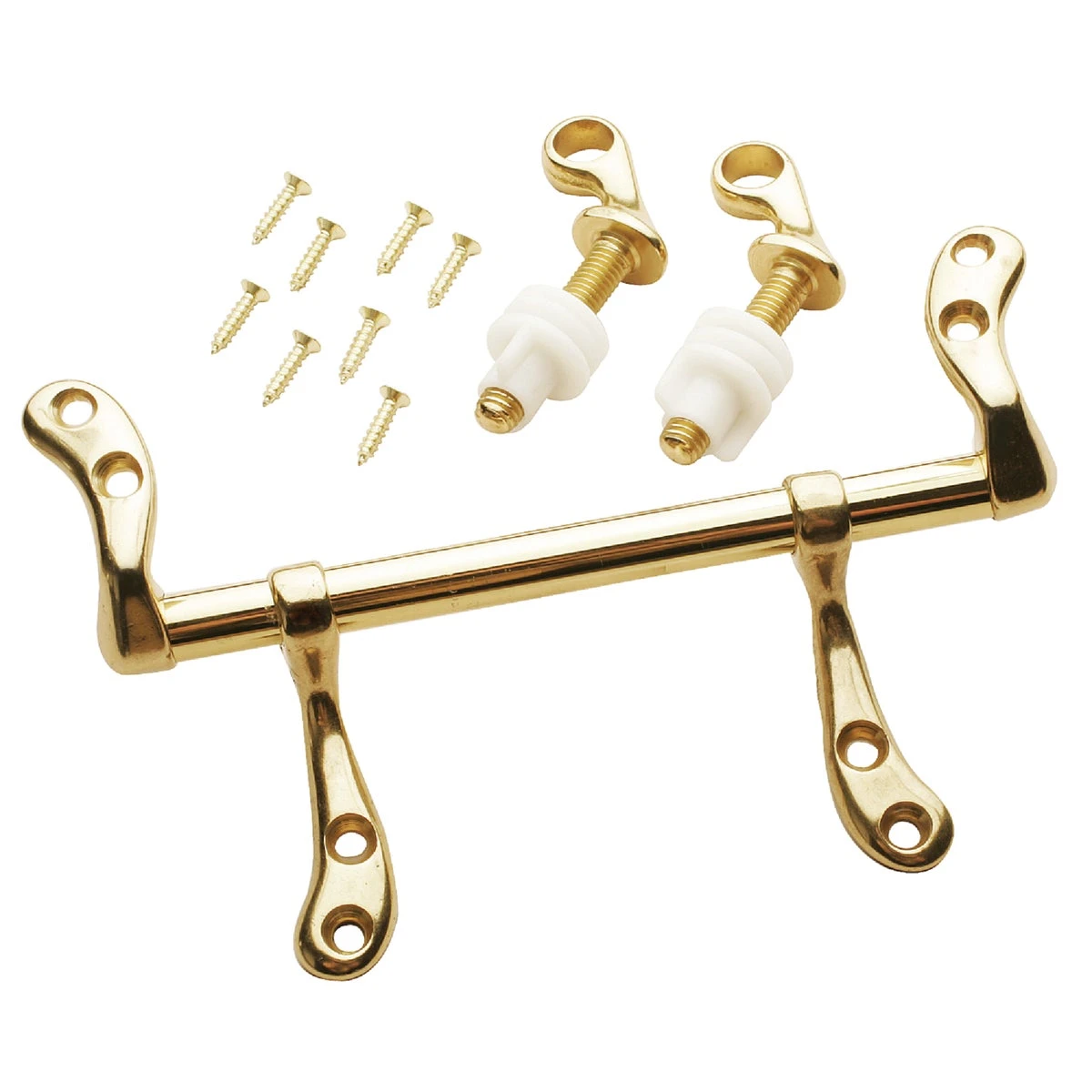 Polished Brass Toilet Seat Hinge Model Ps2296 For Durable Bathroom Fixtures