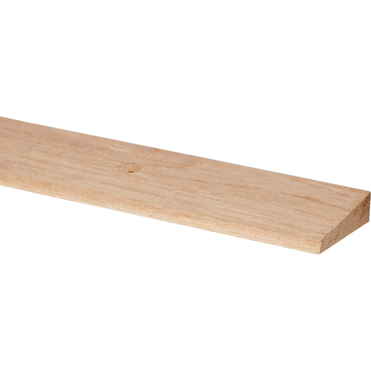 Unfinished Oak 1-3/4 In. X 72 In. Hardwood Reducer Floor Transition