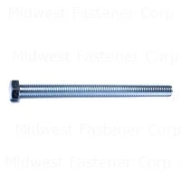 Full Thread Hex Tap Bolts 3/8-16 X 5 Inches Zinc Coated - Durable Fasteners