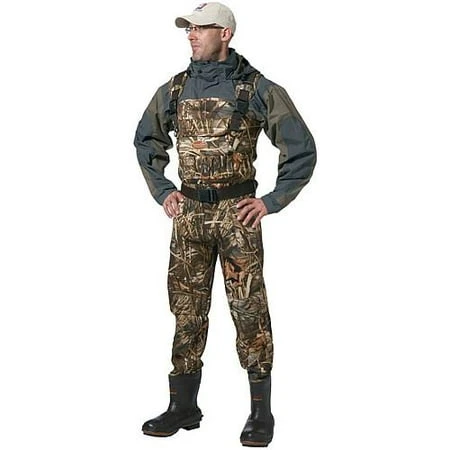 Waterfowl Max-5 Neoprene Bootfoot Waders - Stout Size For Ultimate Comfort