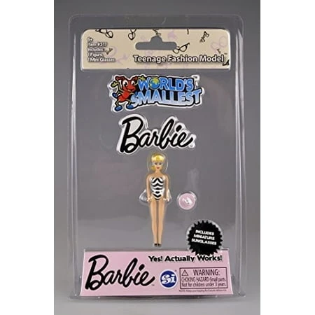 World's Smallest Barbie Doll - Miniature Collectible Toy